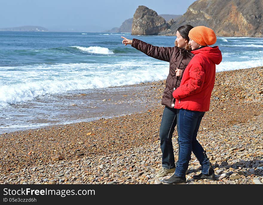 Girls On The Seashore