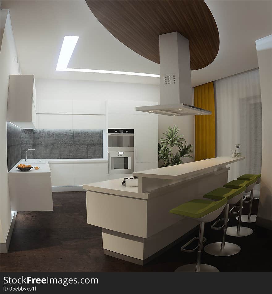 Modern Kitchen House Interior