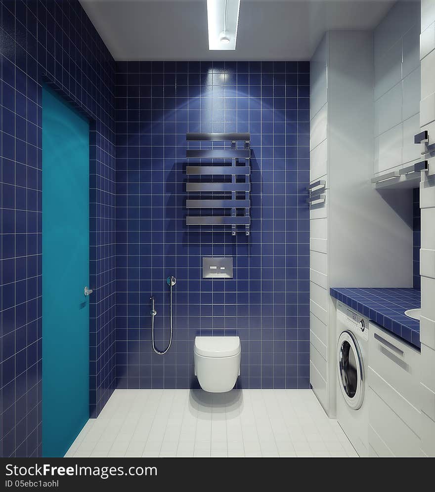 Bathhroom In Newly Converted House