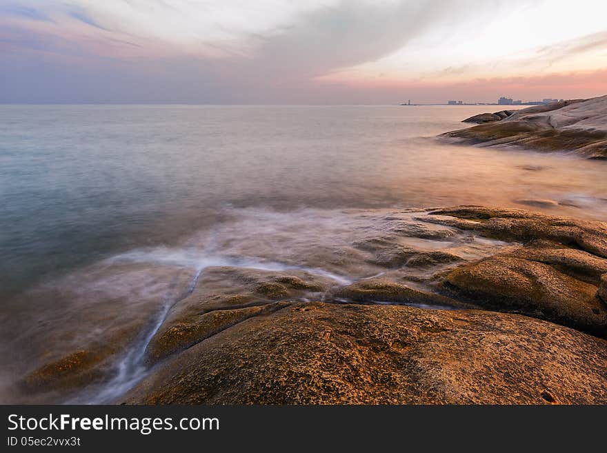 The image taken in chinas hebei province,qinhuangdao city,beidaihe district,laohushi park. The image taken in chinas hebei province,qinhuangdao city,beidaihe district,laohushi park.