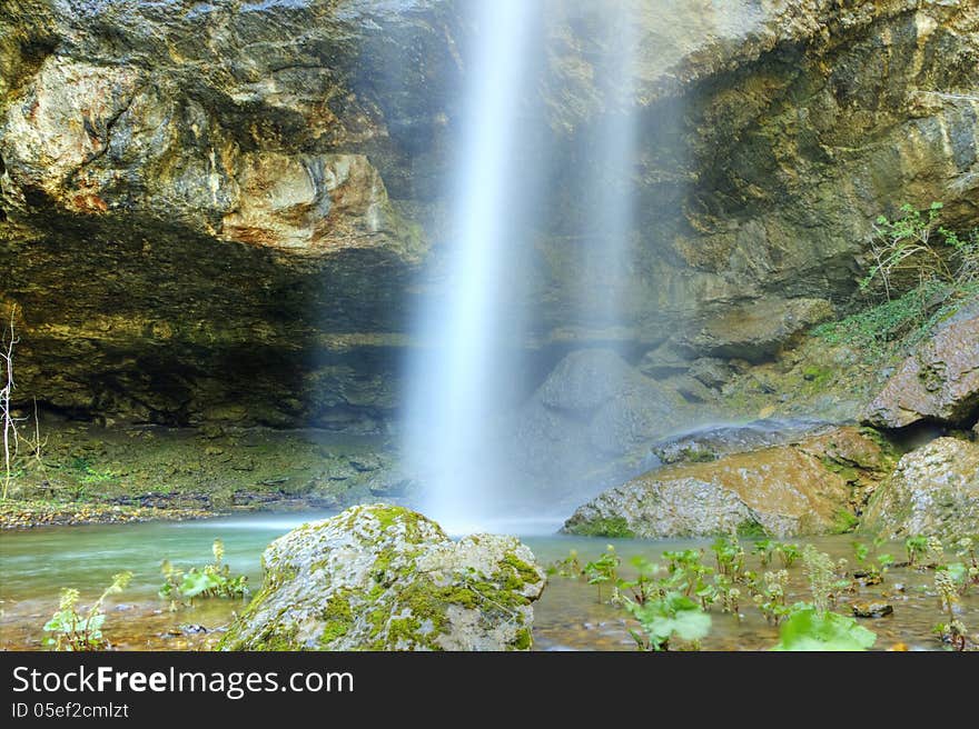 Veselinovski waterfall