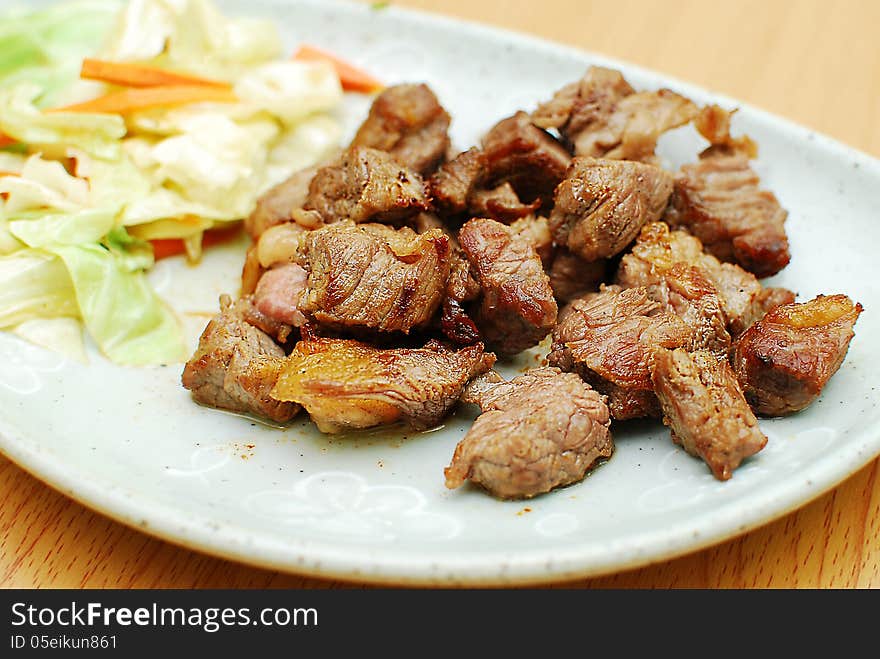 Beef Grilled