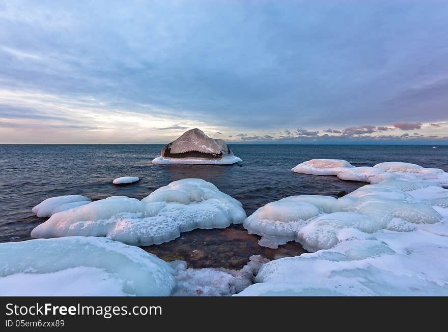 Coast of the Baltic Sea. Coast of the Baltic Sea.