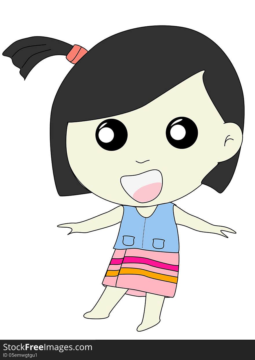 Girl Cartoon