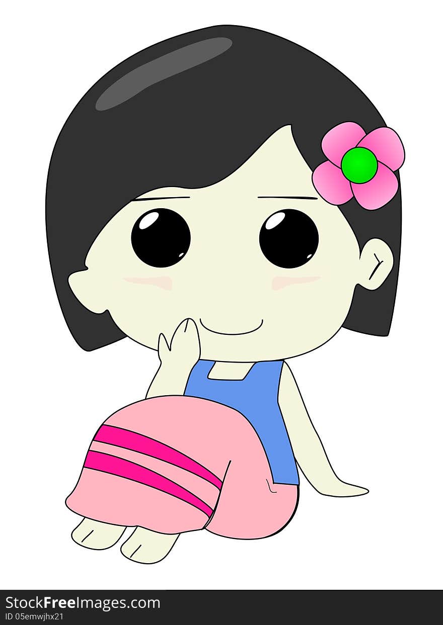 Girl Cartoon