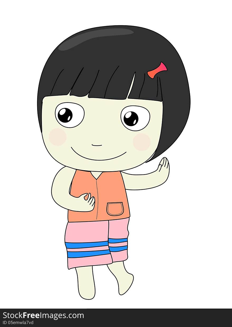 Girl Cartoon