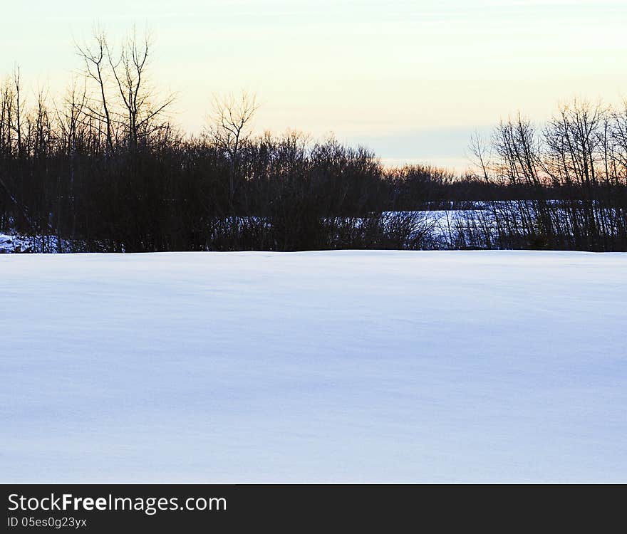 Winter on the Prairie