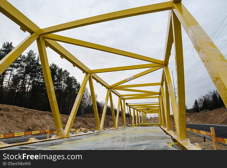 Construction of West Roundabout Way in Vilnius