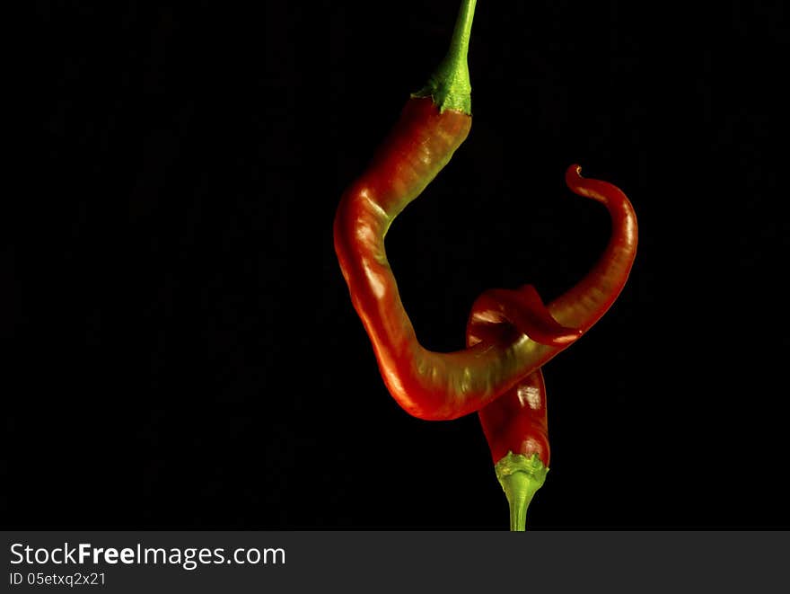 Two peppers