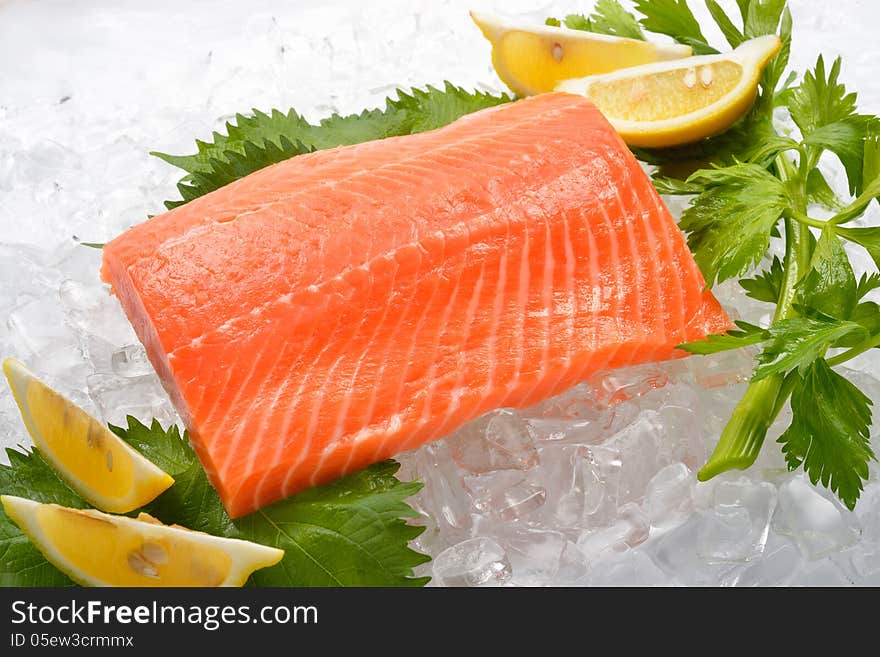 Fresh salmon