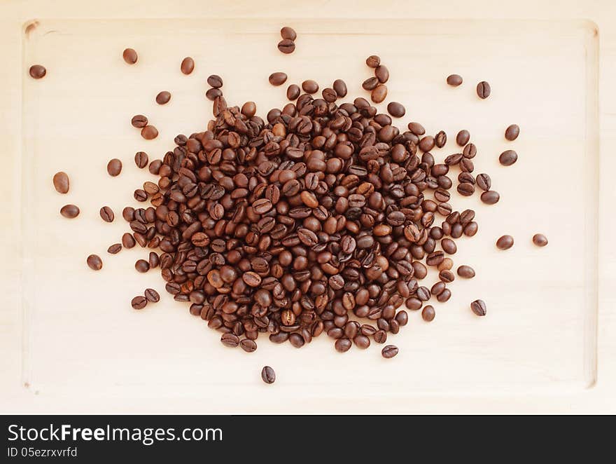 Coffee grunge background