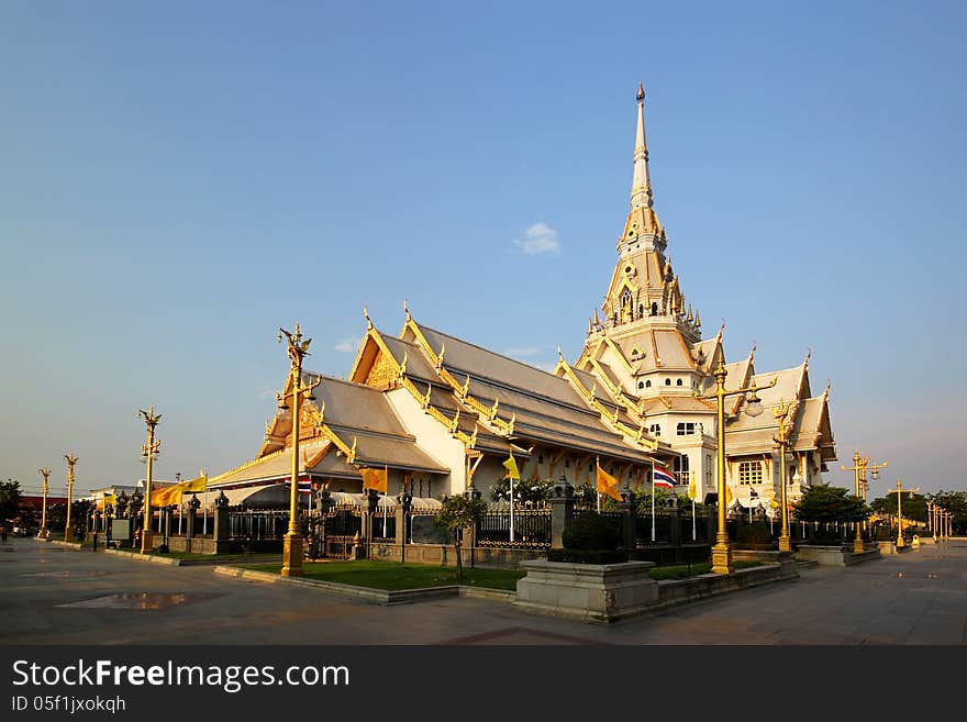 Wat Sothon Wararam Woraviharn, Cha-Cheng-Sao, Thailand. Wat Sothon Wararam Woraviharn, Cha-Cheng-Sao, Thailand