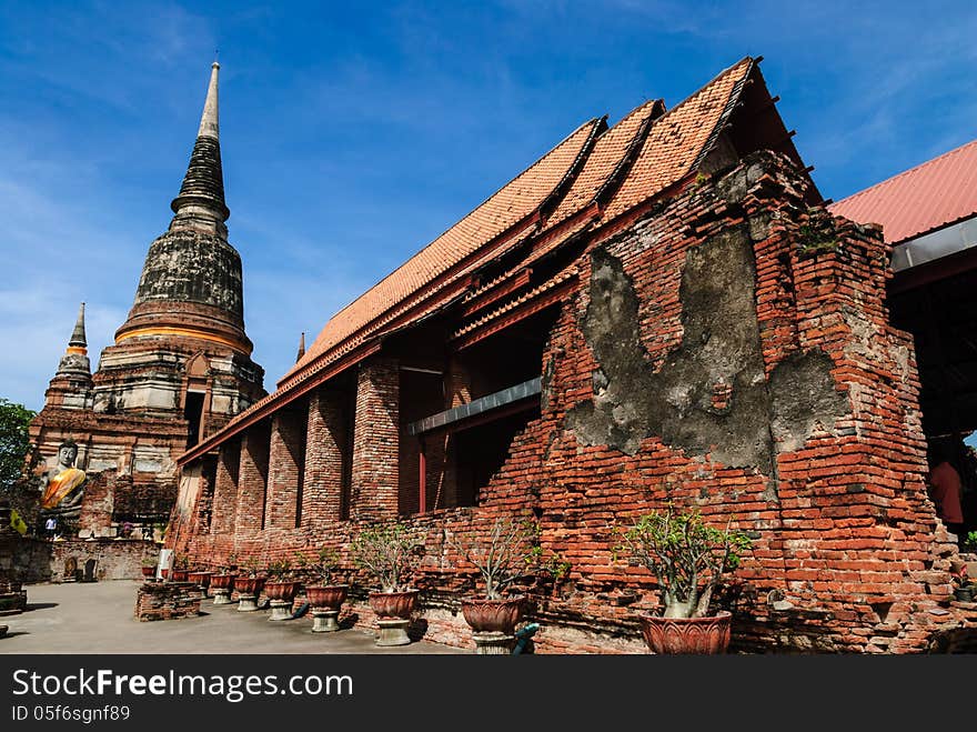 Old Stupa In Temple