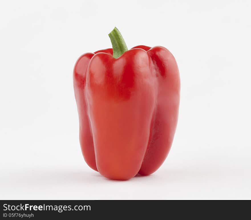 Red sweet pepper great for cooking and salad