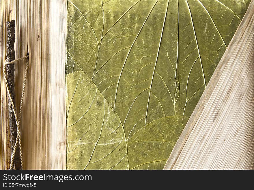 Hand-made natural texture background