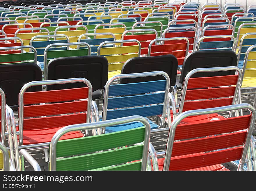 Color chairs