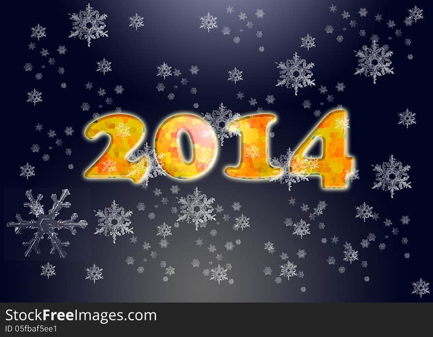 Happy new year and werry crismas. Happy new year and werry crismas