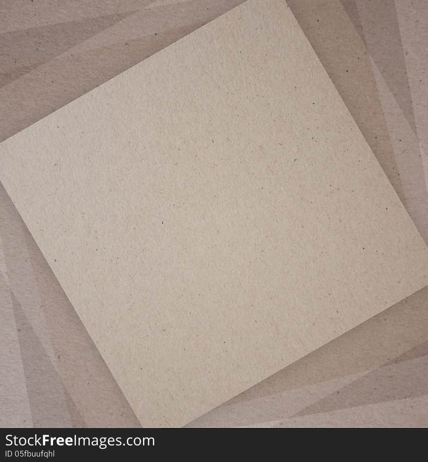 Paper Texture - Brown Paper Sheet