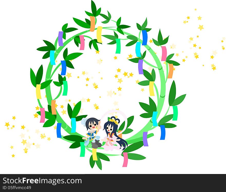 A Star Festival wreath