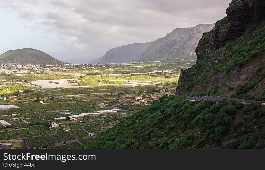 Landscape of Tenerife, Canary Islands, Spain