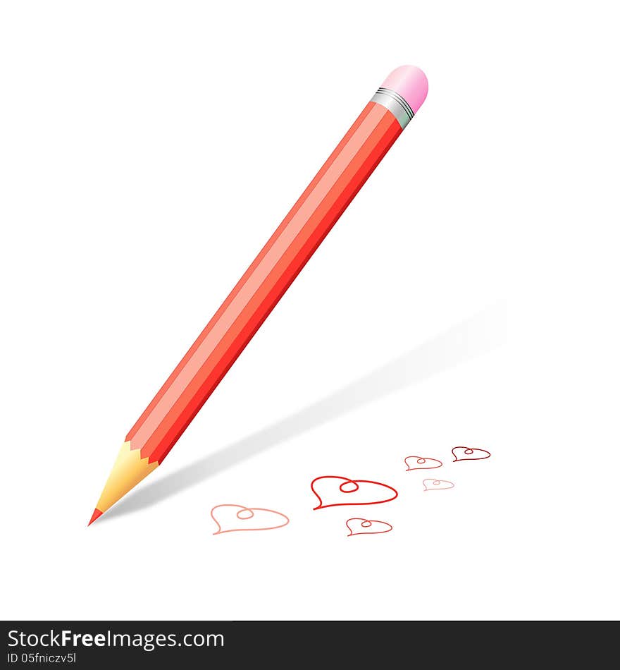 Beautiful pencil