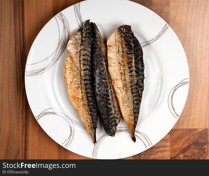 Smoked mackerel