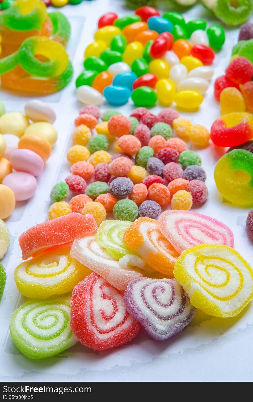 Colorful candies