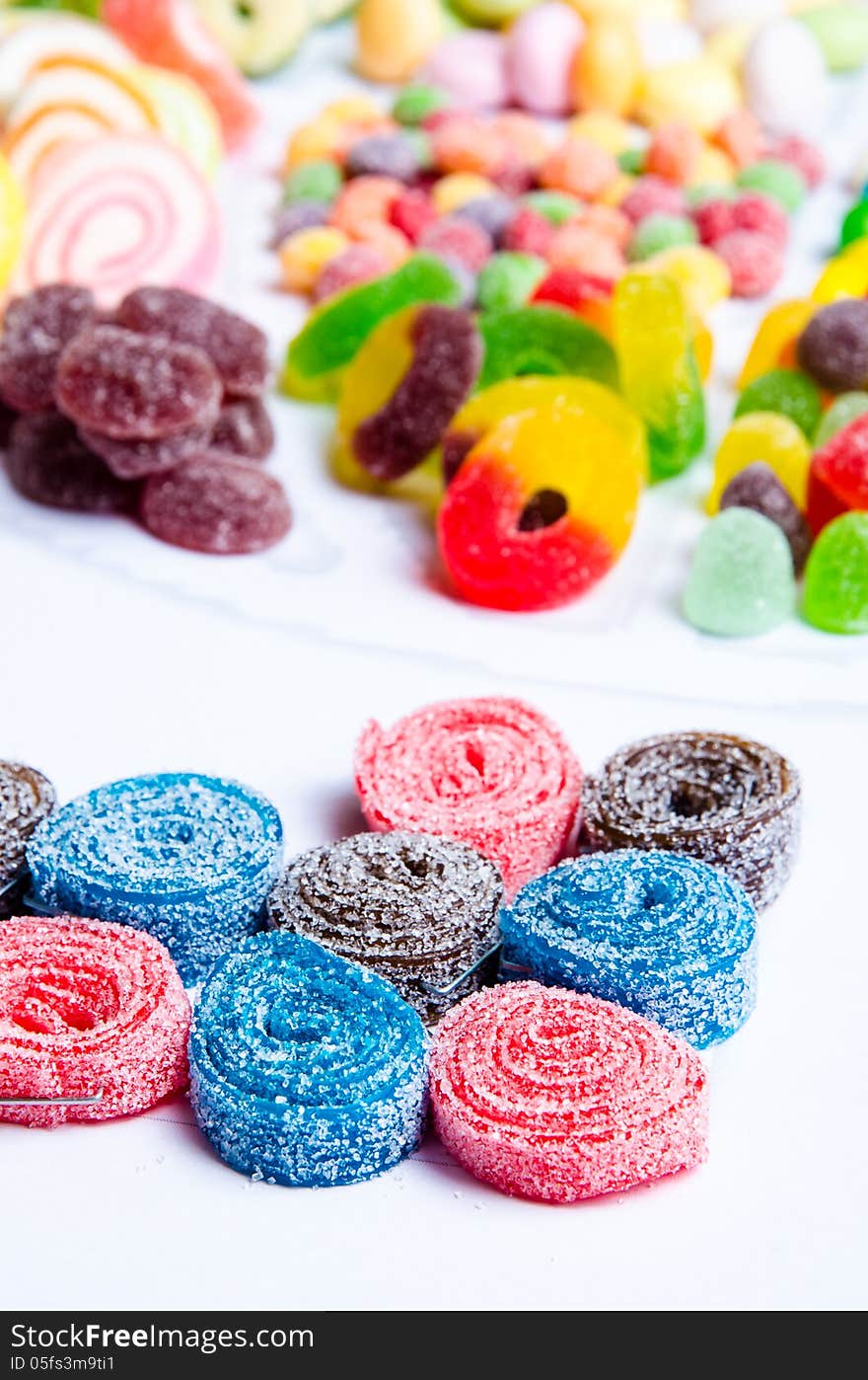 Colorful candies