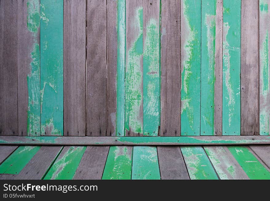 Wooden wall background