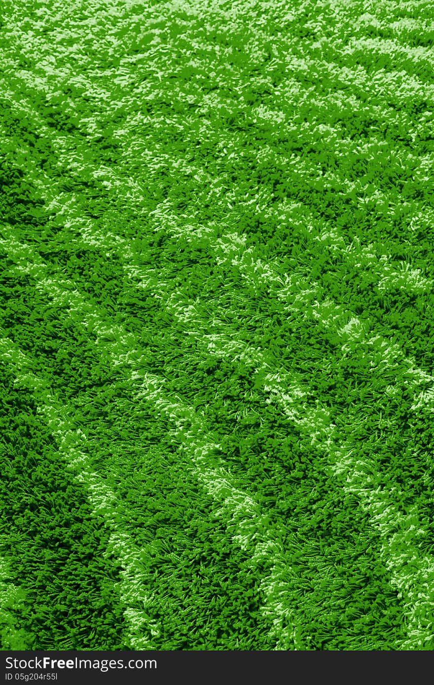 Synthetic grass lawn, close up. Synthetic grass lawn, close up