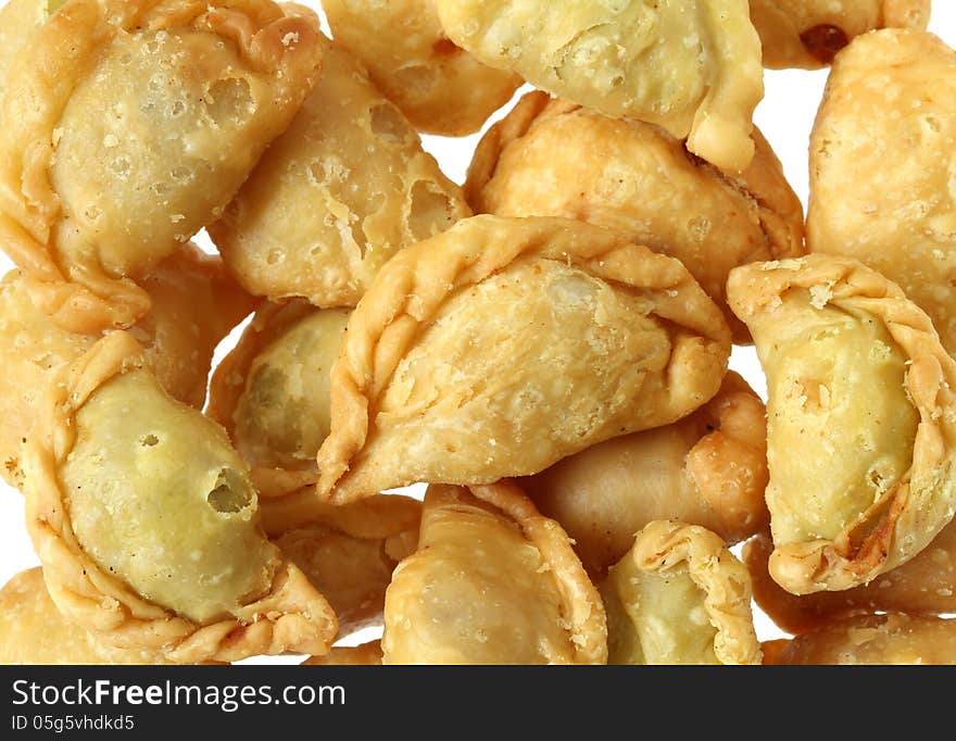 Delicious curry puff, thai style