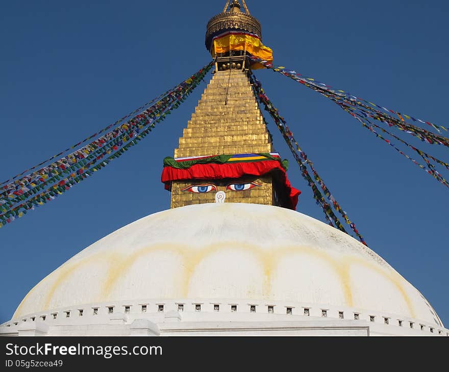 The Stupa Of Bodnath, Nepal