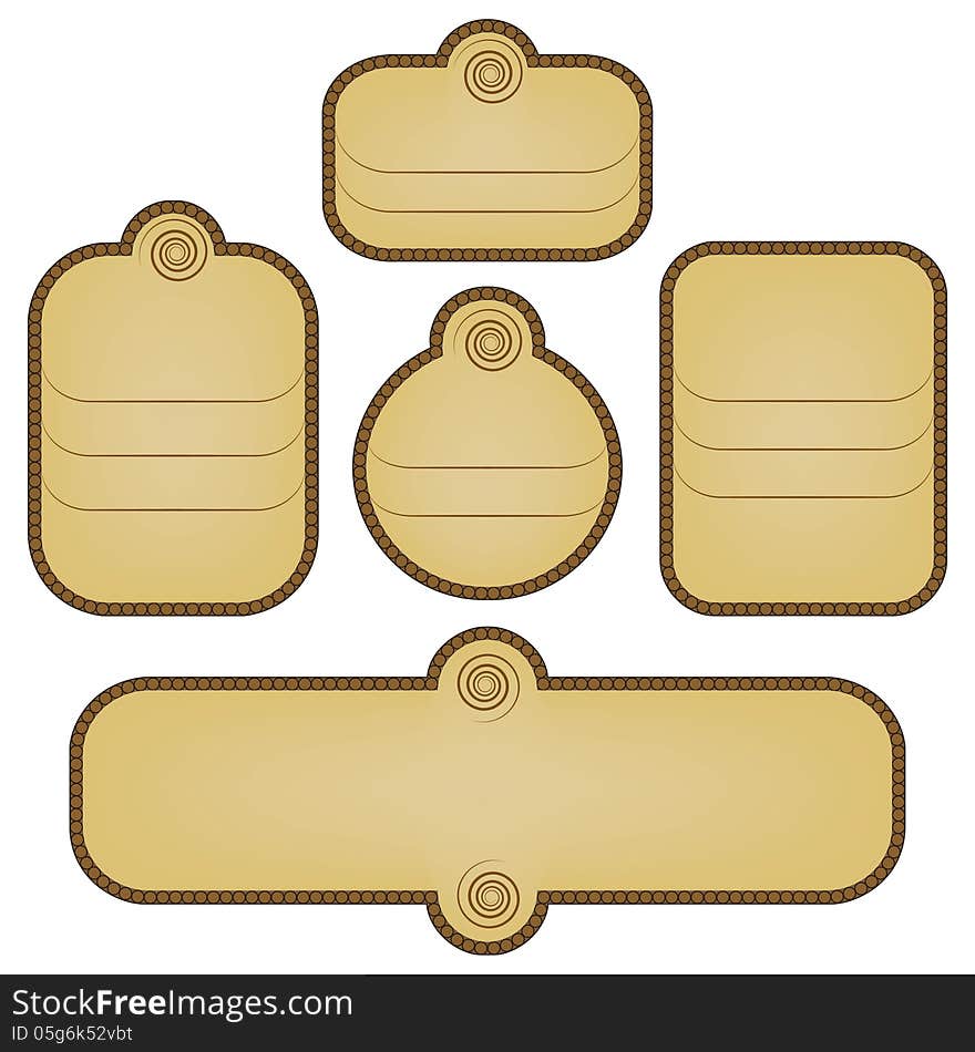 Set of isolated templates labels and tags. Set of isolated templates labels and tags