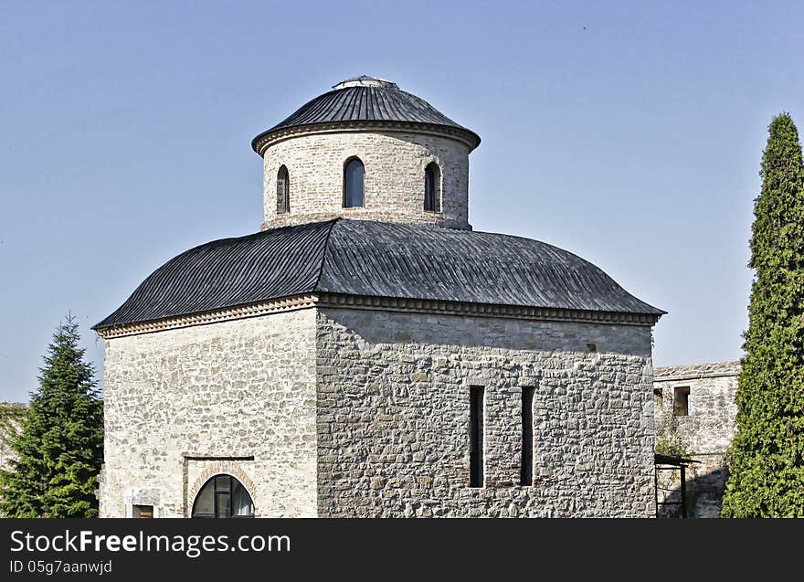 A church cell in Moldavia, Romania