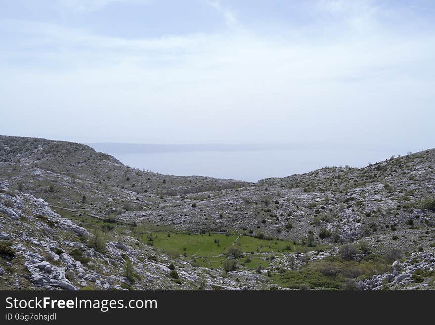 Biokovo Mountain View