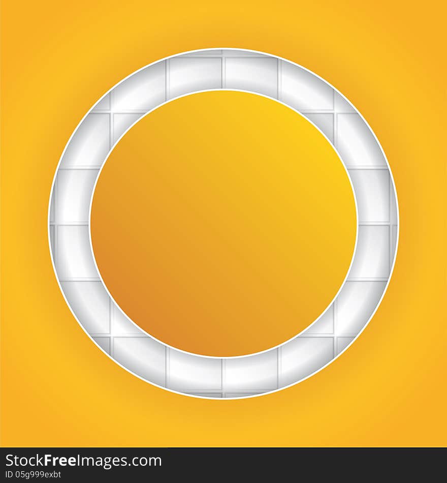 Orange Modern Design template.Vector