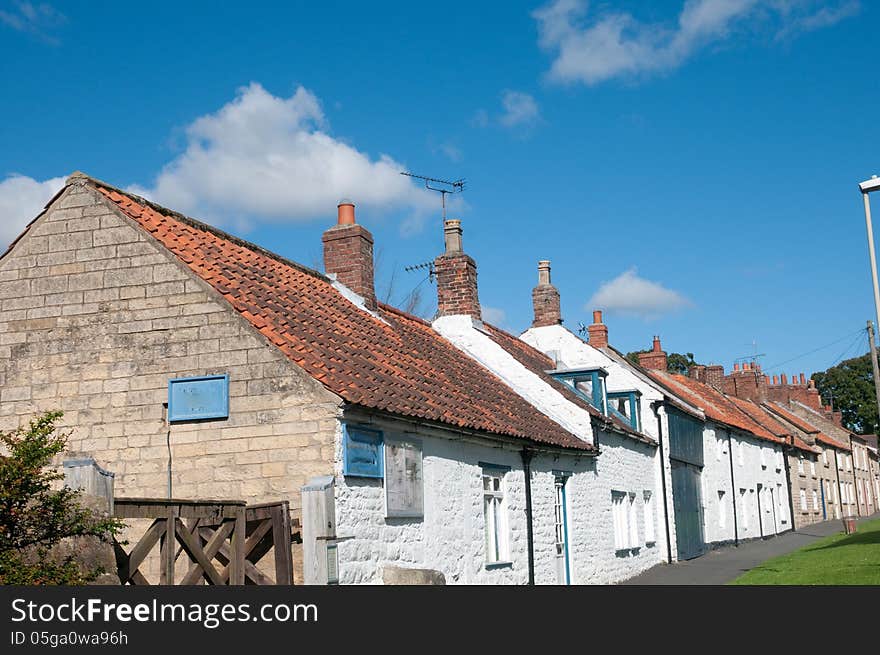 The town of pickering in yorkshire in england. The town of pickering in yorkshire in england