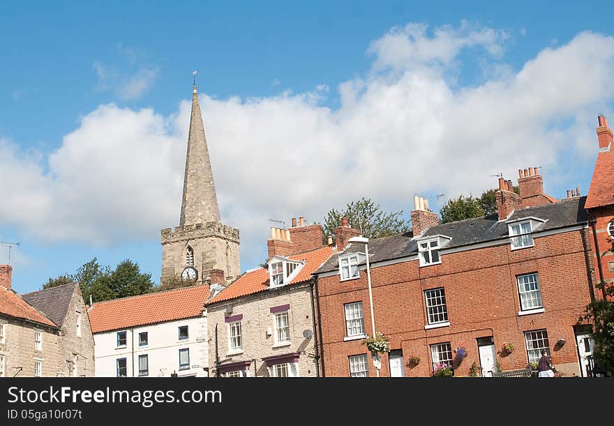 View of a yorkshire town