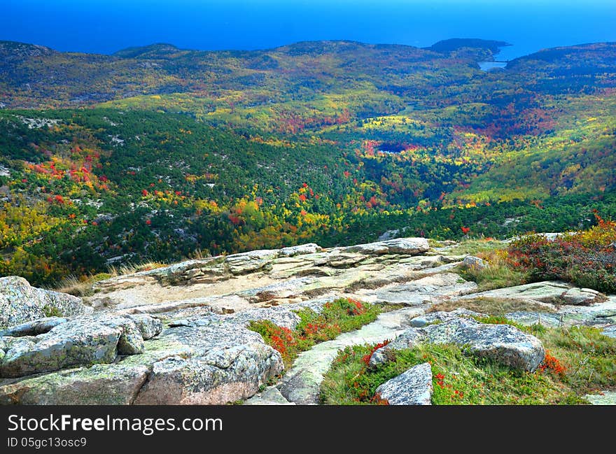 Indian summer, Acadia Park, Maine