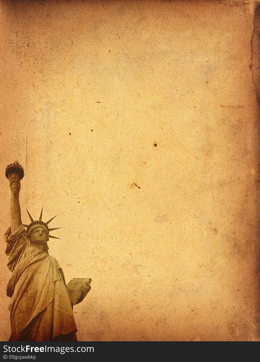 Vintage Statue of Liberty