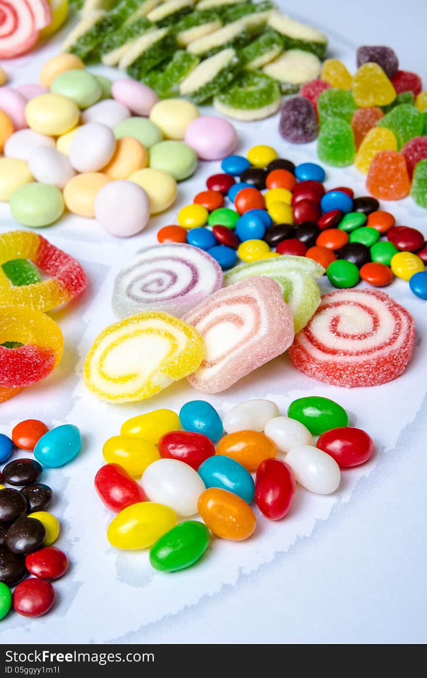 Colorful candies