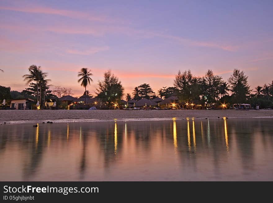 View of Sunrise Beach at Koh Lipe, Thailand