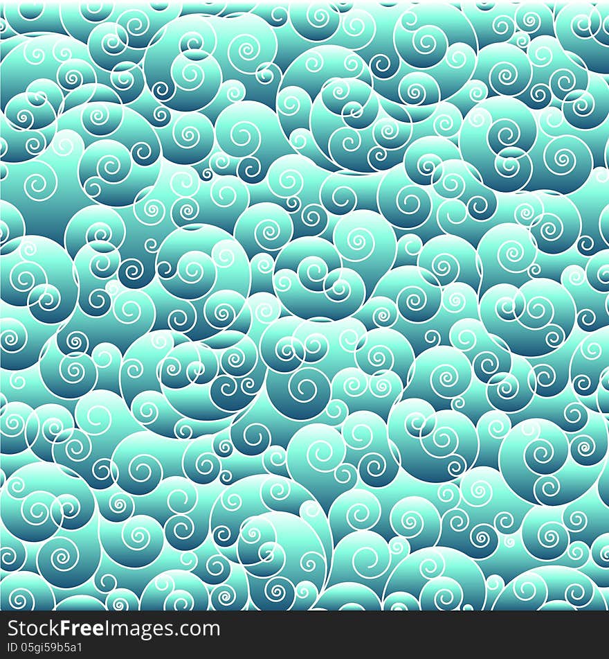 Spirals background