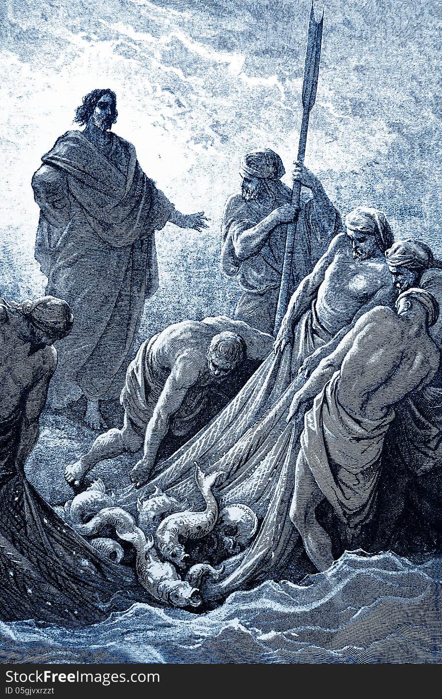 The biblical theme - illustrated by Gustave Dore (1885). The biblical theme - illustrated by Gustave Dore (1885).