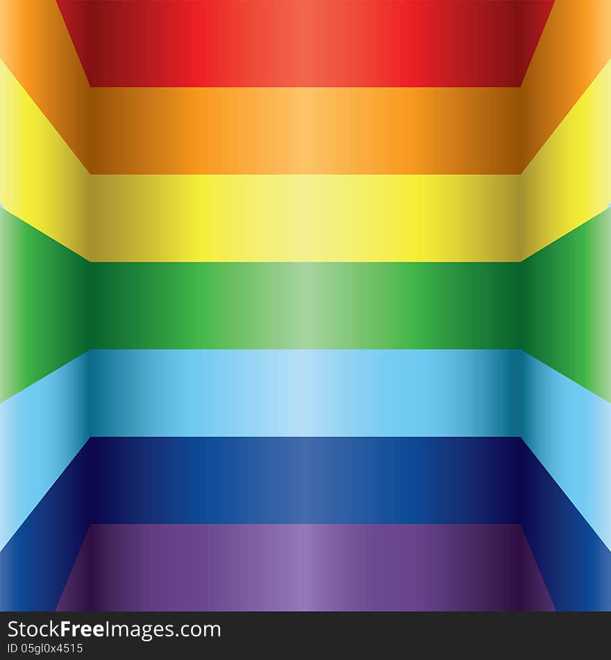 Rainbow colorful background