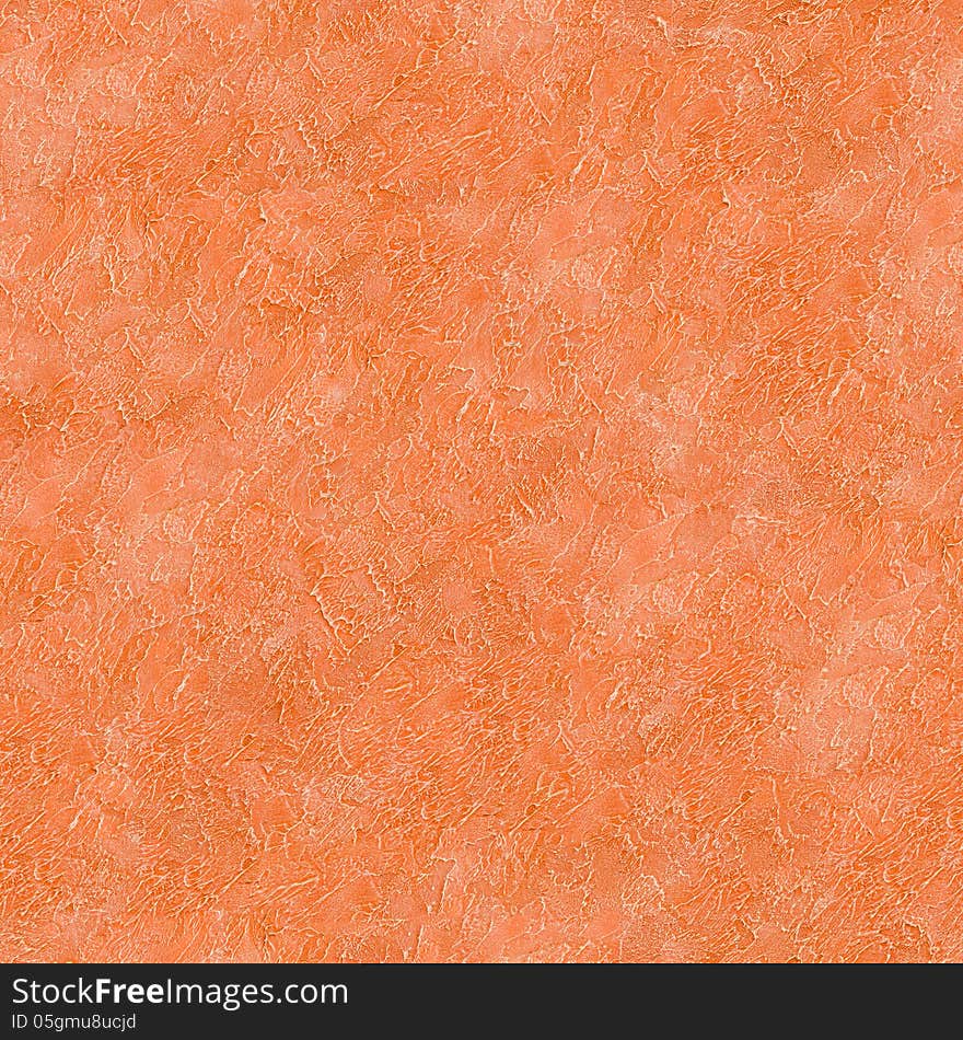 Seamless Texture Of Decorative Plaster Wall.