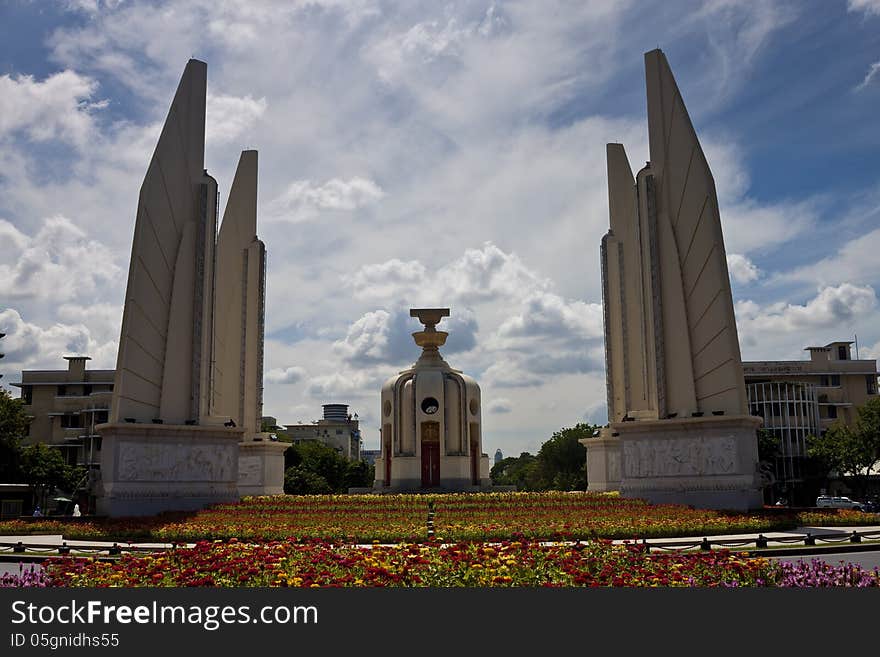 Democracy monument in Bangkok