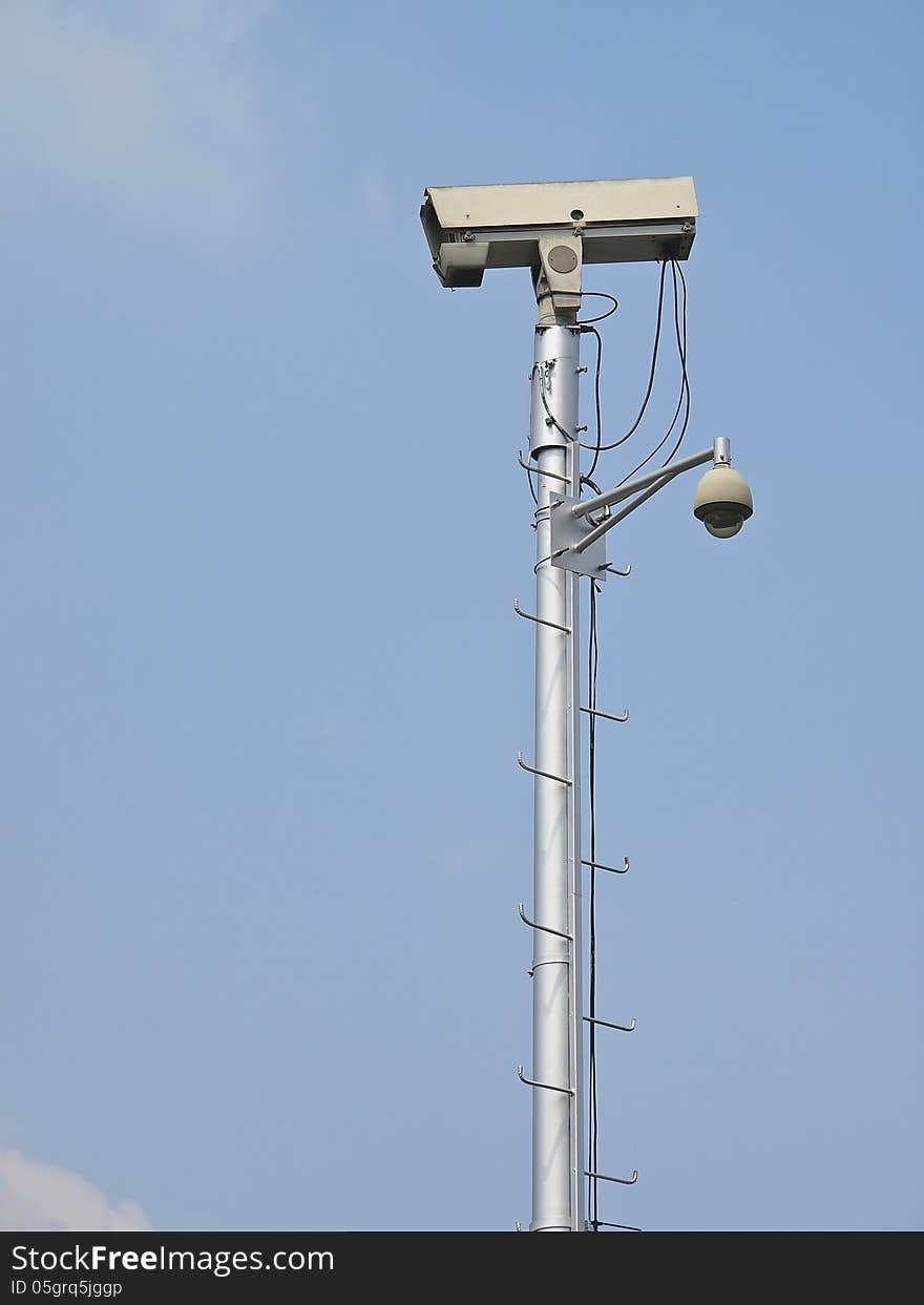 High Cctv Pole