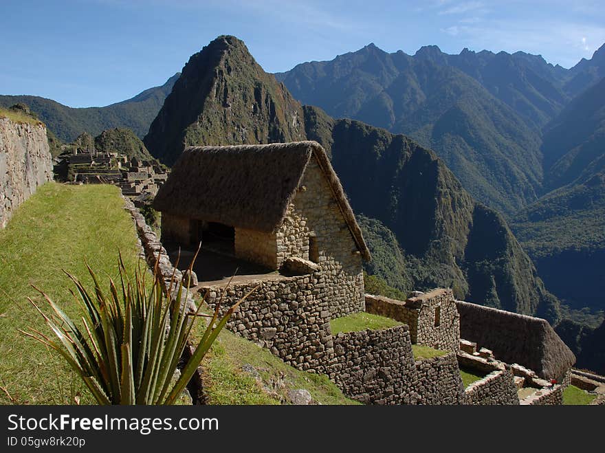 Machu Picchu Living Quarters