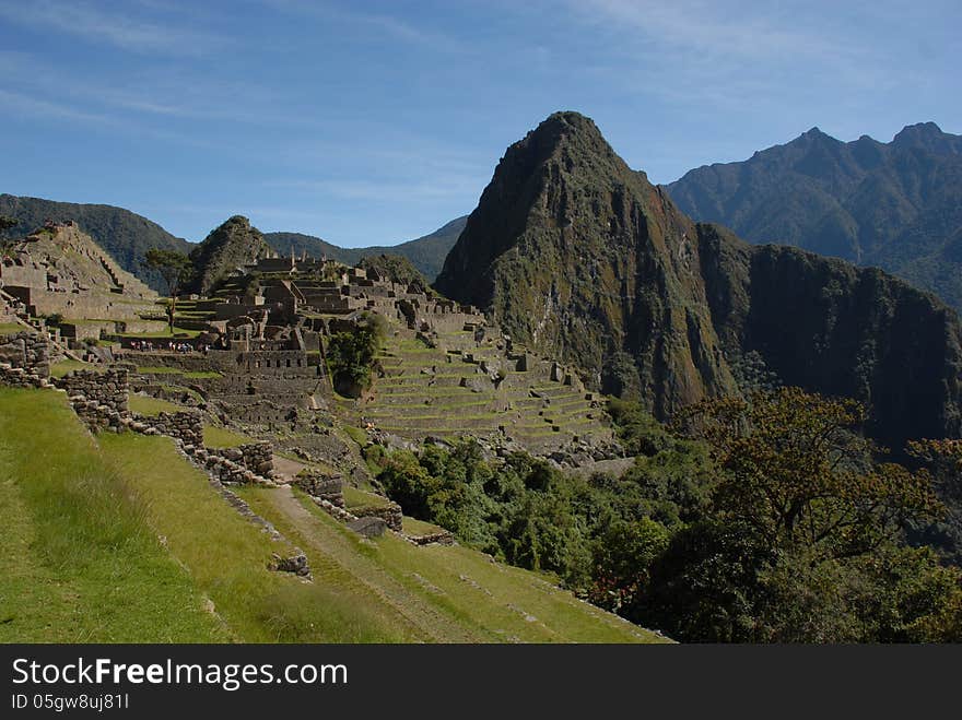 Machu Picchu From Camino Inca